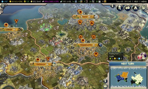 Civ V - great gameplay, but the controls aren't the "gameplay" here